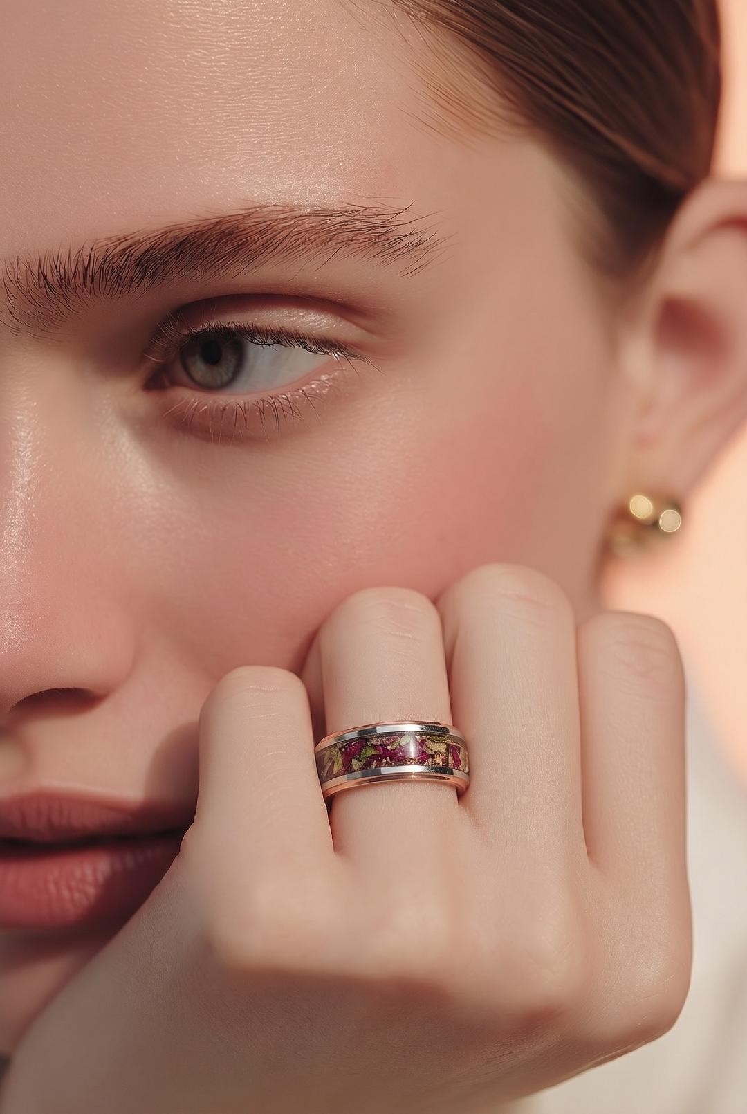 Eternal Bloom Memorial Ring